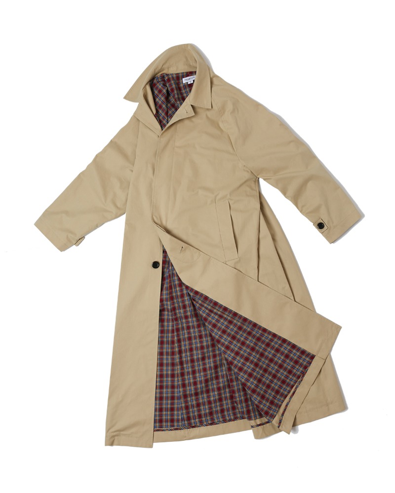 MKST OVER FIT TRENCH COAT